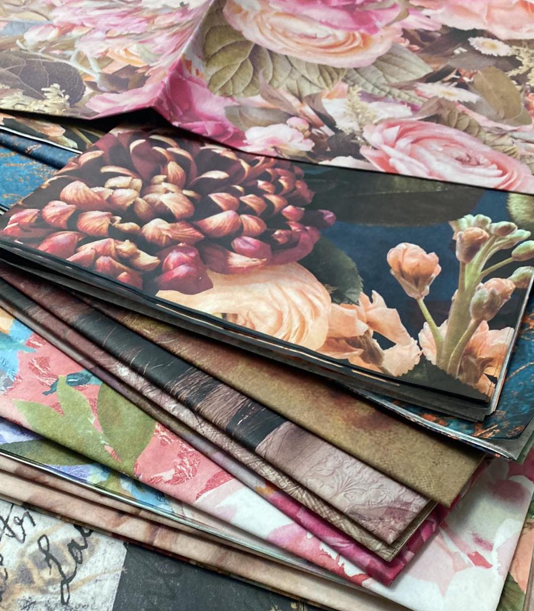 DECOUPAGE TISSUE PAPER – Addicted to Vintage Furniture