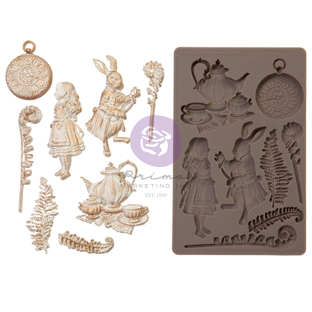 Redesign Décor Mould® WONDERLAND COLLECTION FOLLOWING ALICE
