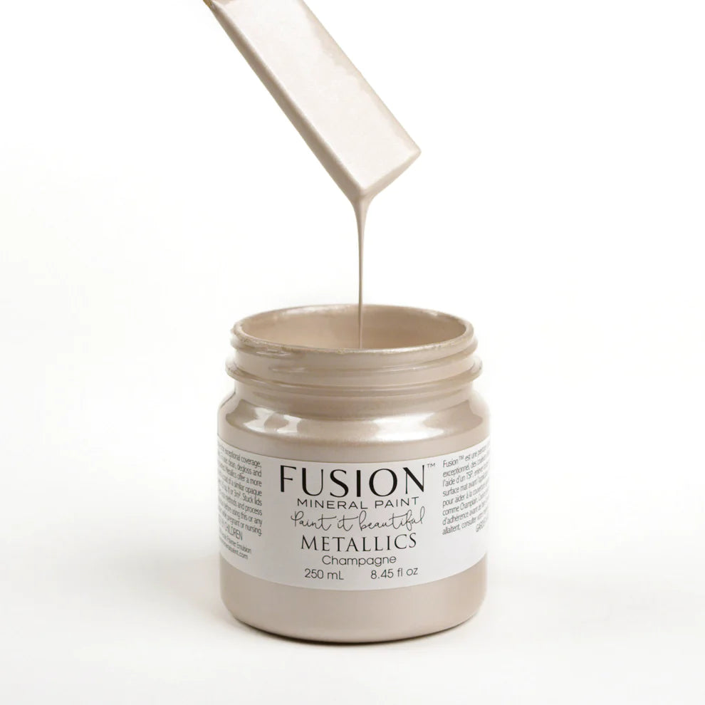 Fusion Mineral Paint METALLIC CHAMPAGNE