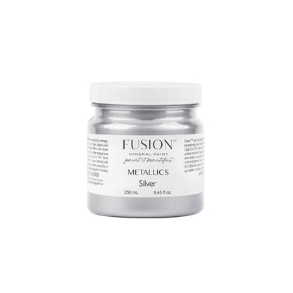 Fusion Mineral Paint METALLIC SILVER