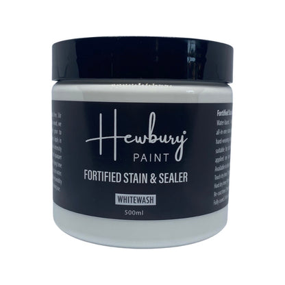 Hewbury Paint® Fortified Stain & Sealer - WHITEWASH