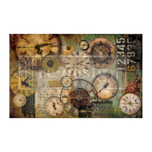 Redesign Decoupage Decor Tissue Paper LOST IN TIME