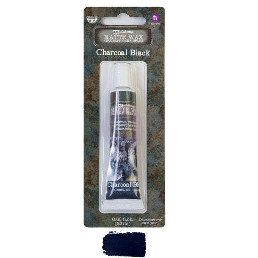 FINNABAIR (Art Alchemy) Matte Wax CHARCOAL BLACK | finnabair-art-alchemy-matte-wax-charcoal-black | Redesign with Prima