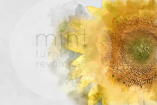 MINT Premium Decoupage Paper - SUNFLOWER | mint-premium-decoupage-paper-sunflower | MINT