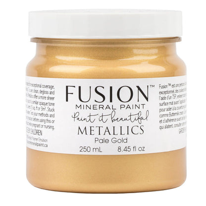 Metallic Mineral Paint  PALE GOLD | metallic-mineral-paint-pale-gold | Fusion Mineral Paint Metallic's | Refinished P/L