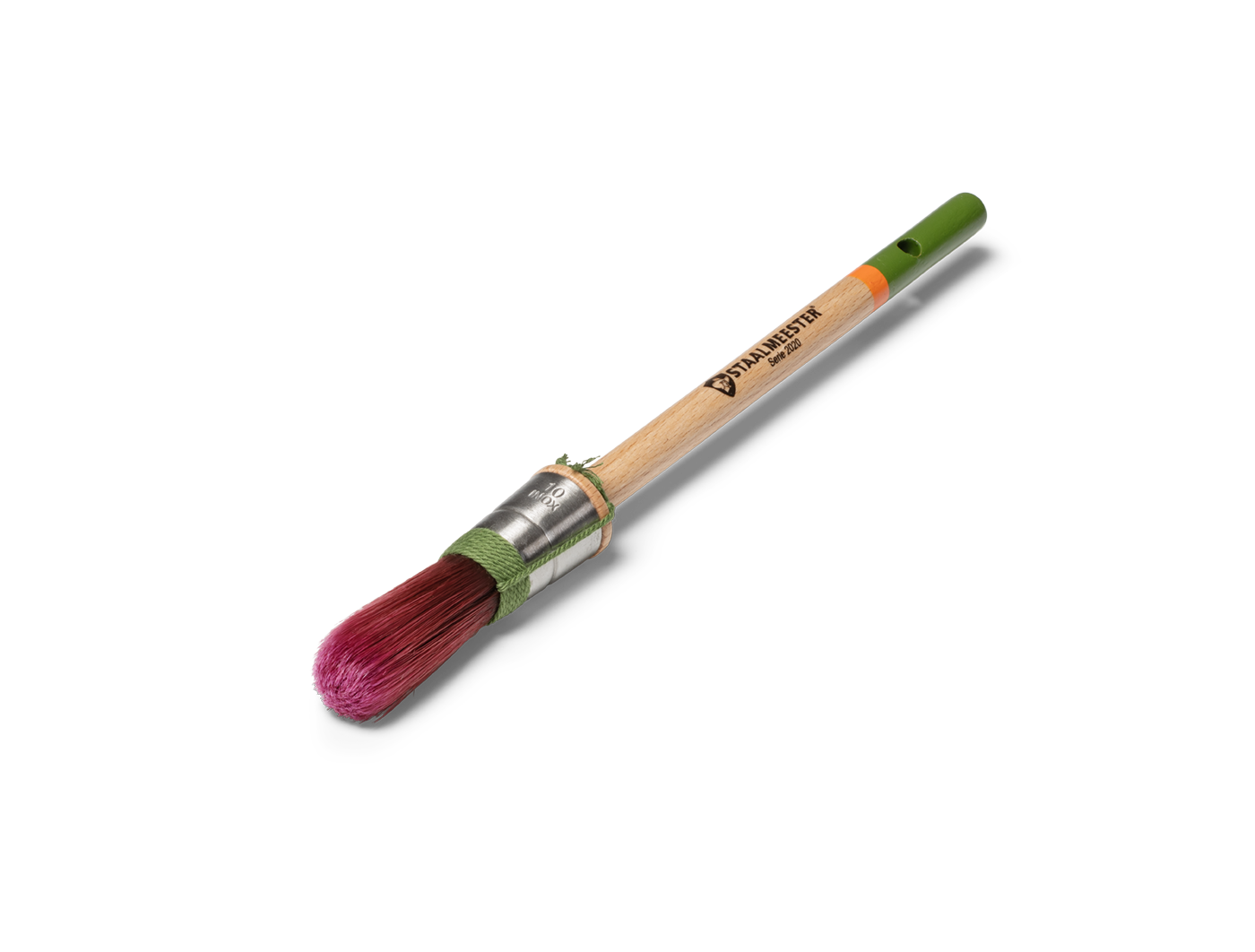 Staalmeester® 2020 Series 100% Synthetic Pro-Hybrid Paintbrush ROUND SIZE 10