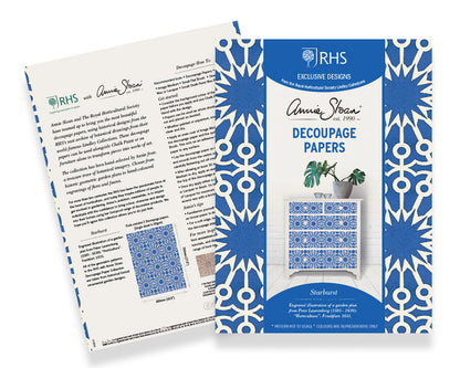 Annie Sloan® RHS Decoupage Paper - STARBURST