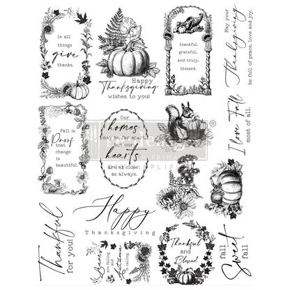 Redesign Decor Stamp FALL SWEET FALL