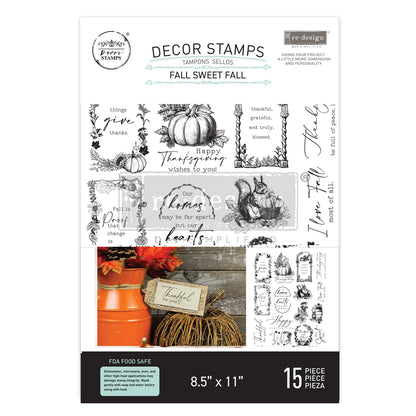 Redesign Decor Stamp FALL SWEET FALL