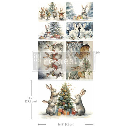 Redesign Decoupage Tissue Paper A3 Bunny Wonderland