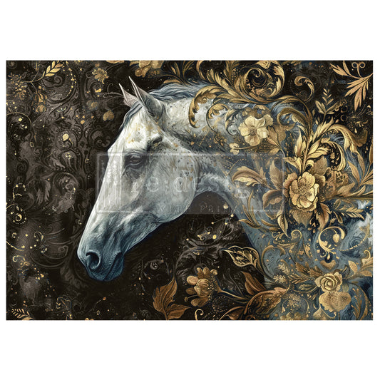 Redesign A1 Decoupage Fibre MAJESTIC GALLOP