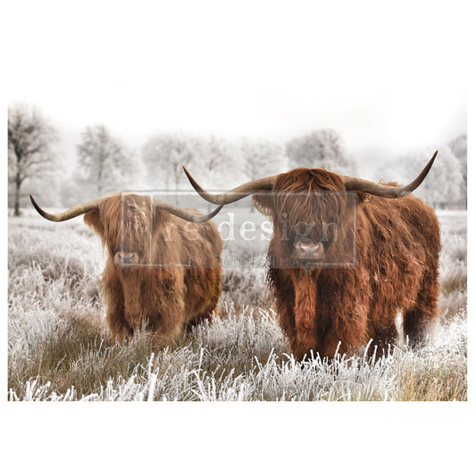 Redesign A1 Decoupage Fibre HIGHLAND HARMONY