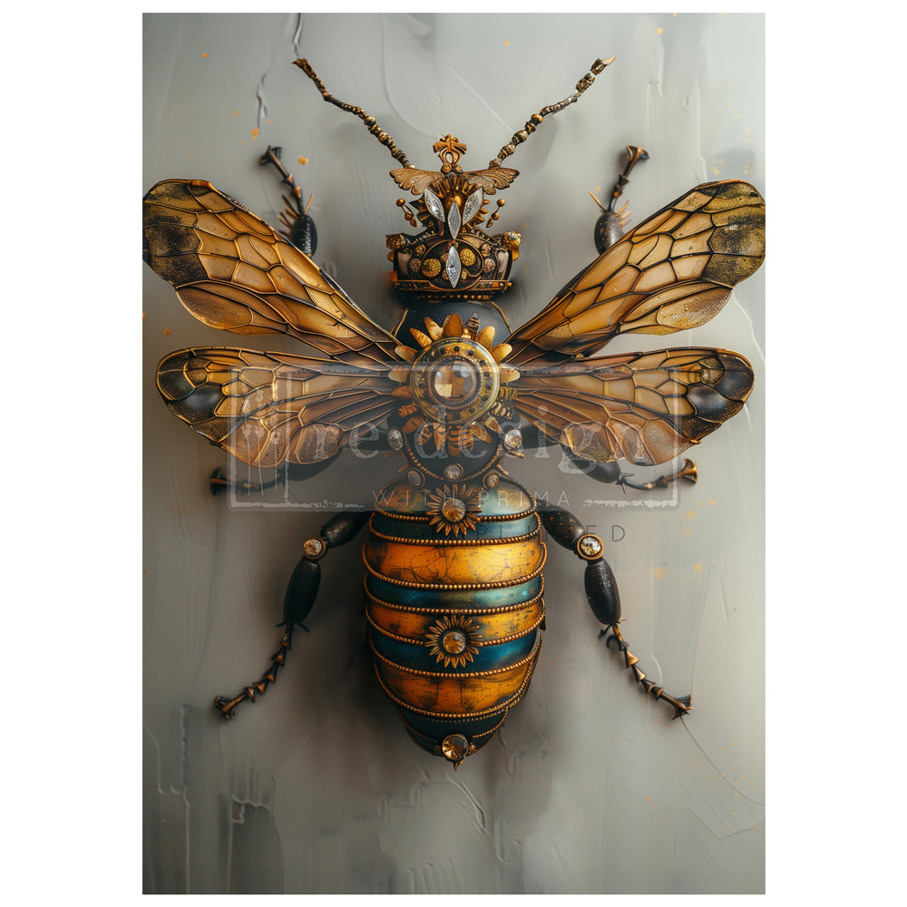 Redesign A1 Decoupage Fibre GEARSPRING HONEYBEE