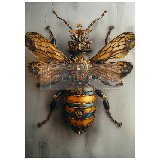 Redesign A1 Decoupage Fibre GEARSPRING HONEYBEE