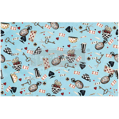 Redesign Decoupage Decor Tissue Paper Wonderland Whimsy