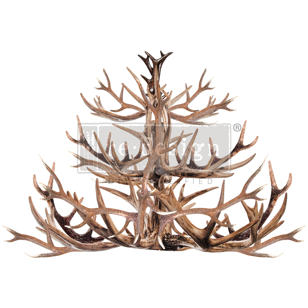 Redesign Decor Transfers® ANTLER CHANDELIER