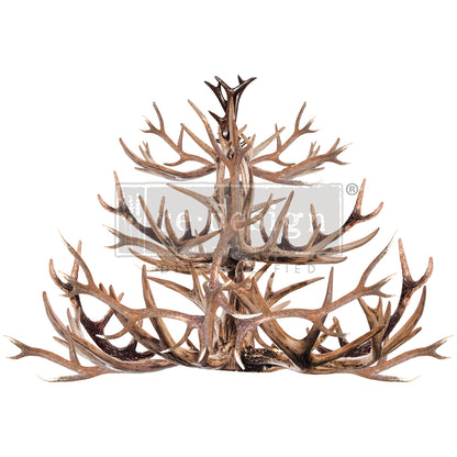 Redesign Decor Transfers® ANTLER CHANDELIER