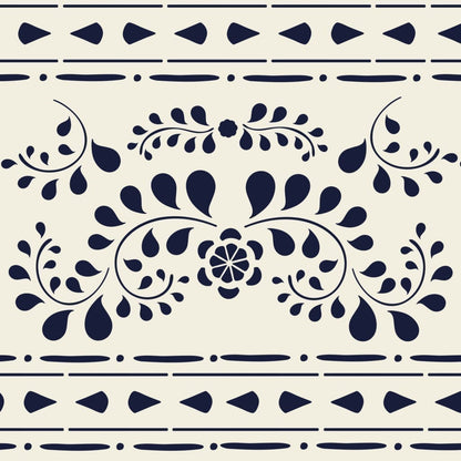 Annie Sloan®  Stencil - FAUX BONE INLAY