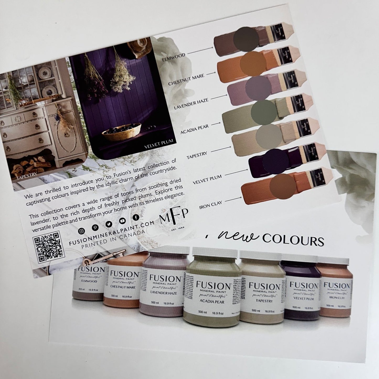 Fusion™ TRUE COLOUR Colour Card 2024