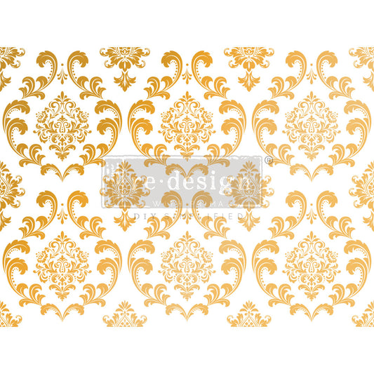 Redesign Decor Transfers® GOLD FOIL KACHA – HOUSE OF DAMASK