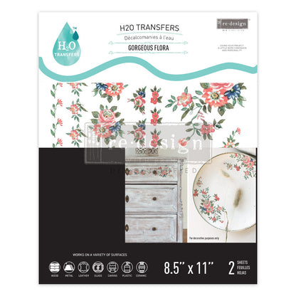 Redesign H2O Transfers® GORGEOUS FLORA