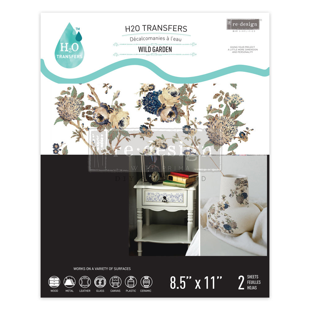 Redesign H2O Transfers® WILD GARDEN