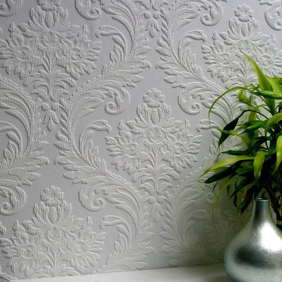 Paintable Wallpaper - HIGH TRAD 1 METRE