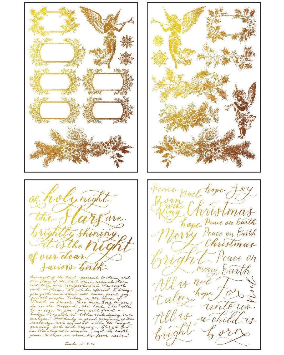 IOD Holiday Collection Transfers™ TINSEL