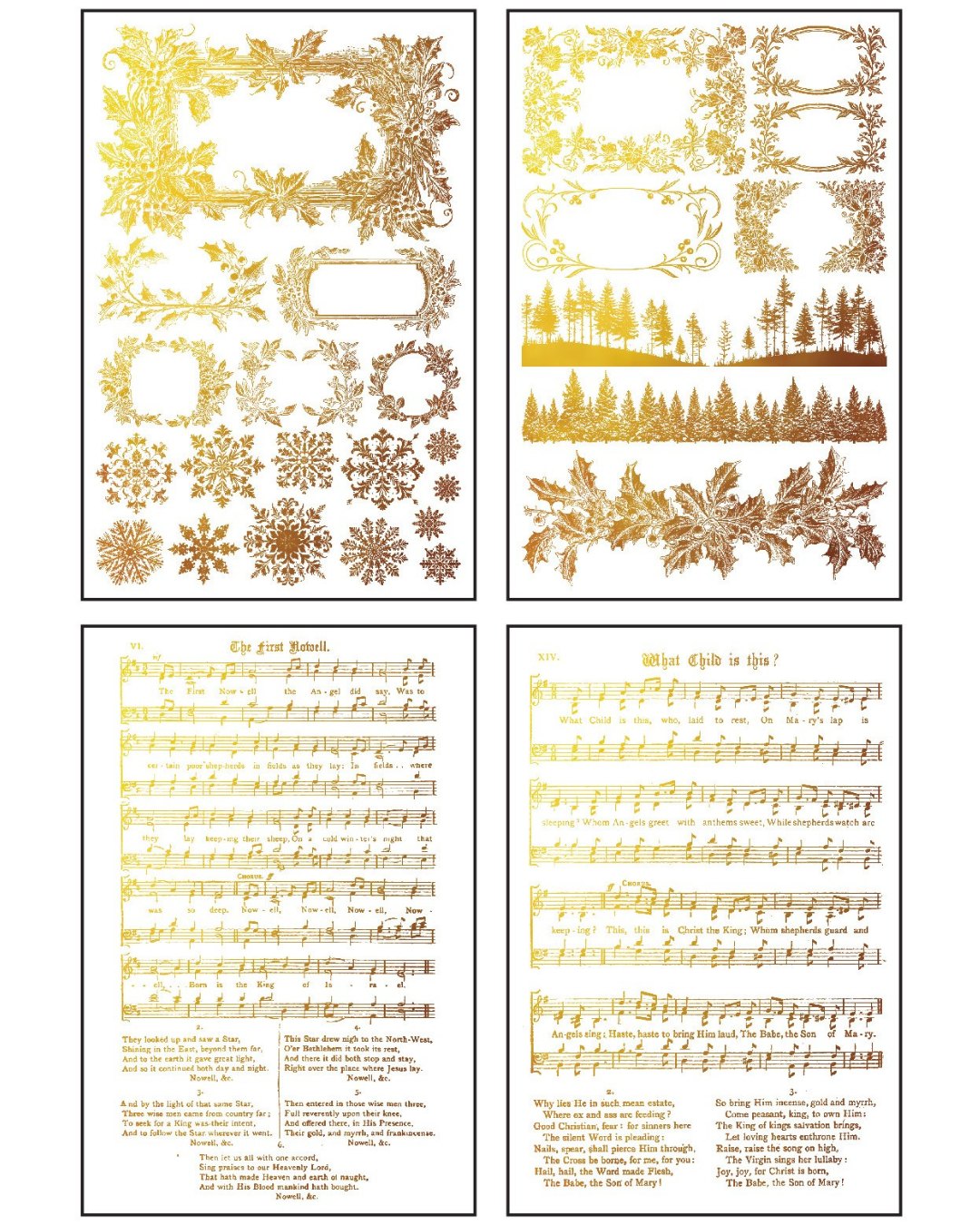 IOD Holiday Collection Transfers™ TINSEL