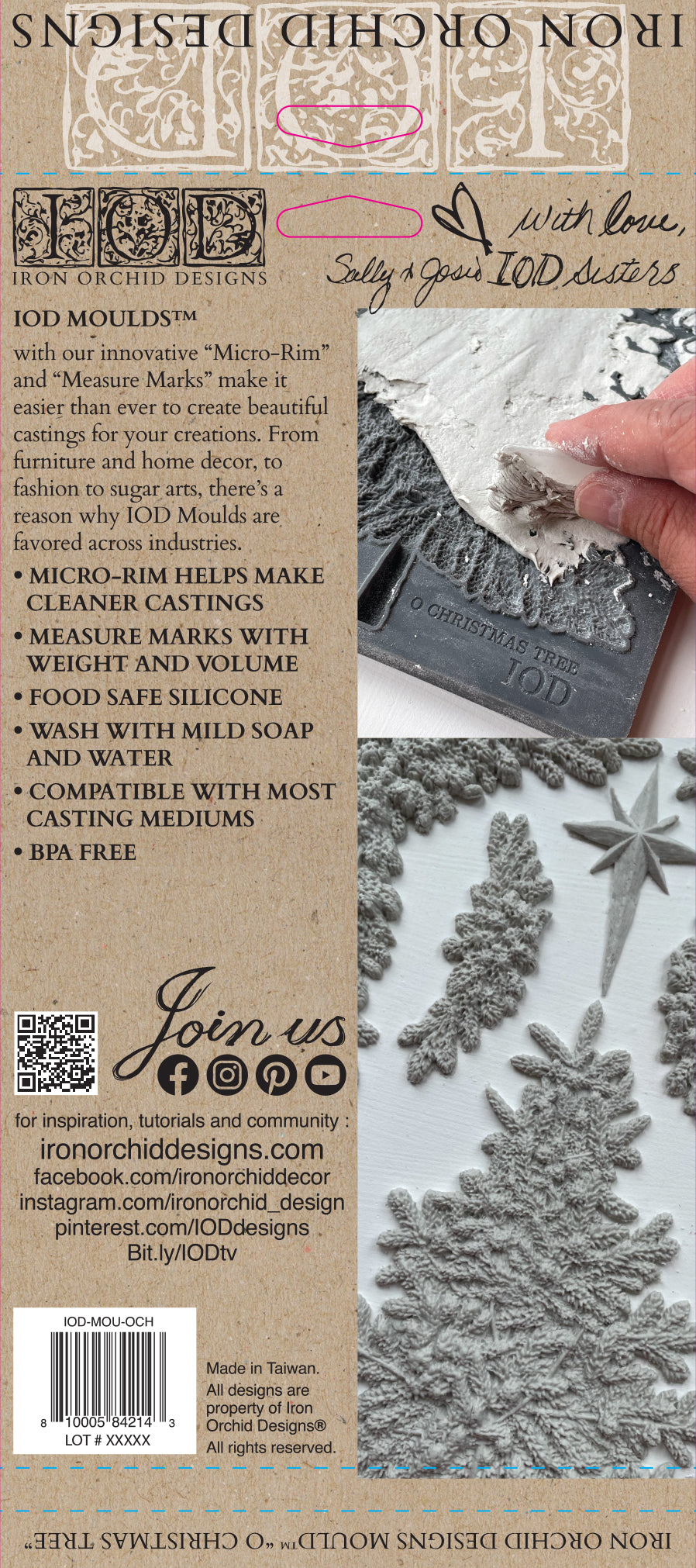 IOD Holiday Collection Moulds™ CHRISTMAS TREE 6×10