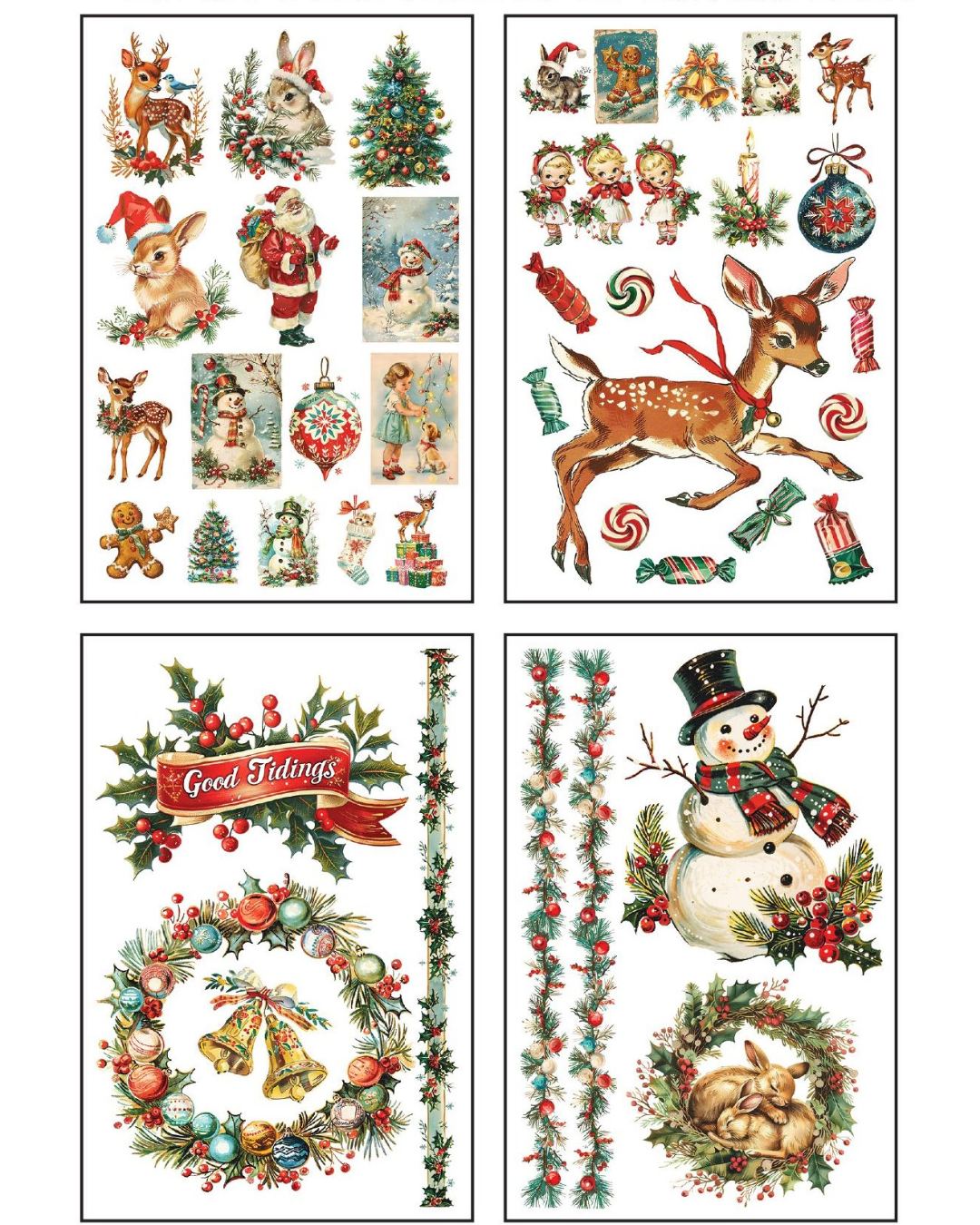 IOD Holiday Collection Transfers™ KITSCHY CHRISTMAS