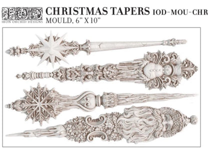 IOD Holiday Collection Moulds™ CHRISTMAS TAPERS