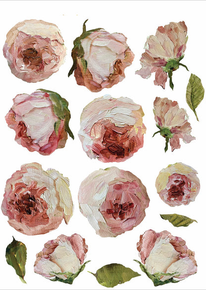 IOD Decor Transfers™ PAINTERLY FLORALS