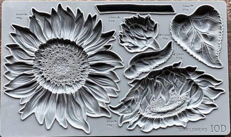 IOD Moulds™ SUNFLOWERS