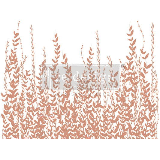 Redesign Decor Transfers® Kacha ROSE GOLD FOIL IN THE FIELD