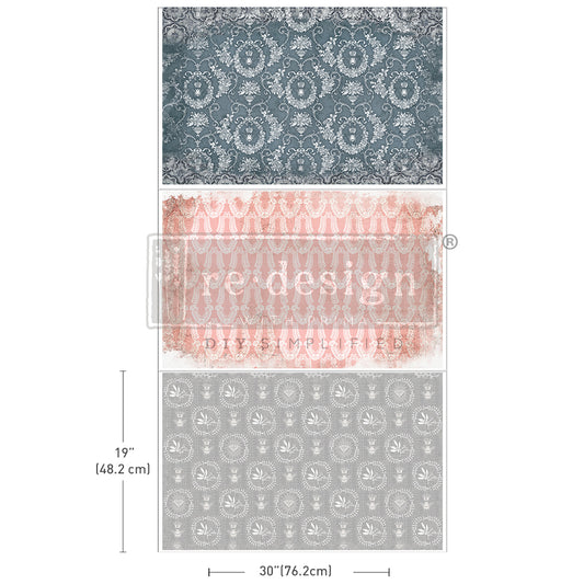 Redesign Decoupage Tissue Paper 3 Pack – DELICATE CHARM