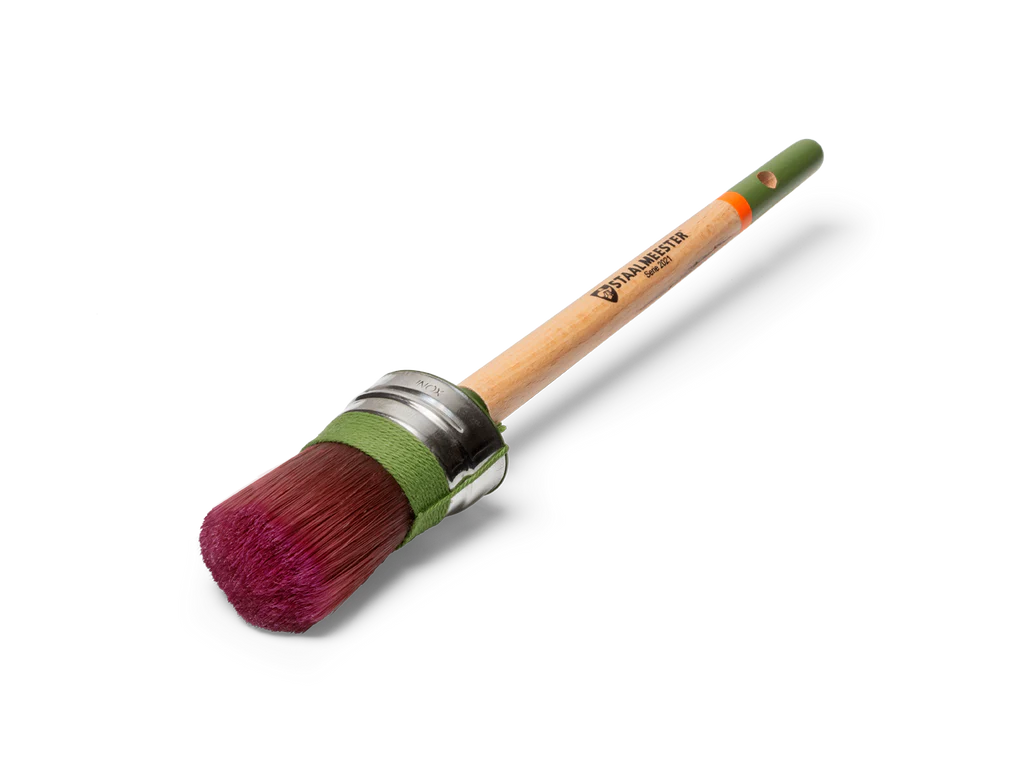 Staalmeester® 2021 100% Synthetic Pro-Hybrid Paintbrush OVAL SIZE 45