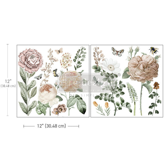 Redesign Decor Transfers® AN AFTERNOON IN THE GARDEN