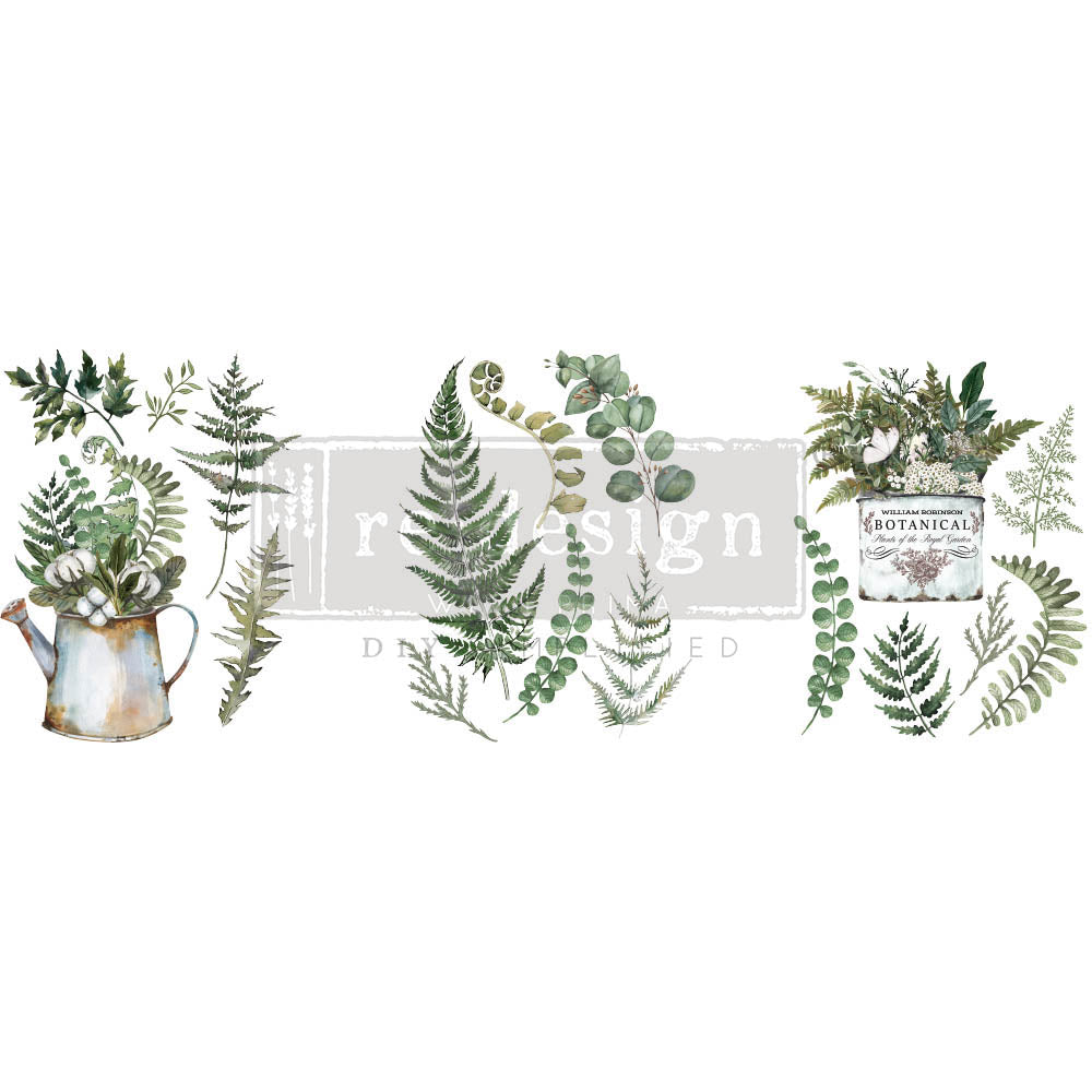 Redesign Decor Transfers® BOTANICAL SNIPPETS