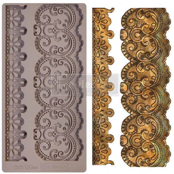 REDESIGN DÉCOR MOULDS® - BORDER LACE | cece-border-lace | Redesign with Prima