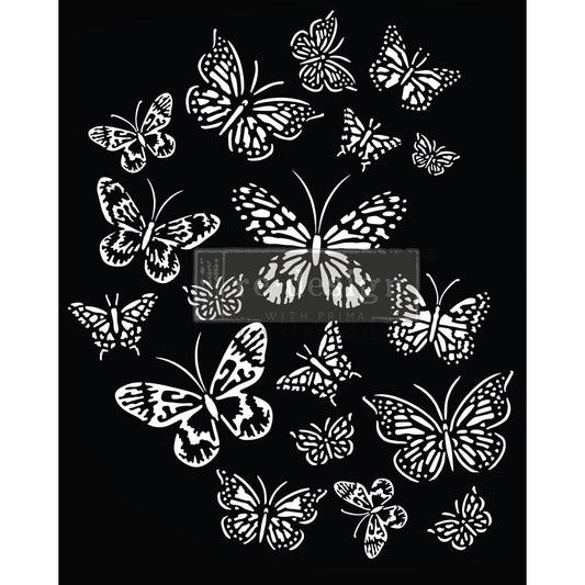 Redesign Stencil BUTTERFLY LOVE | redesign-stencil-butterfly-love | Redesign with Prima