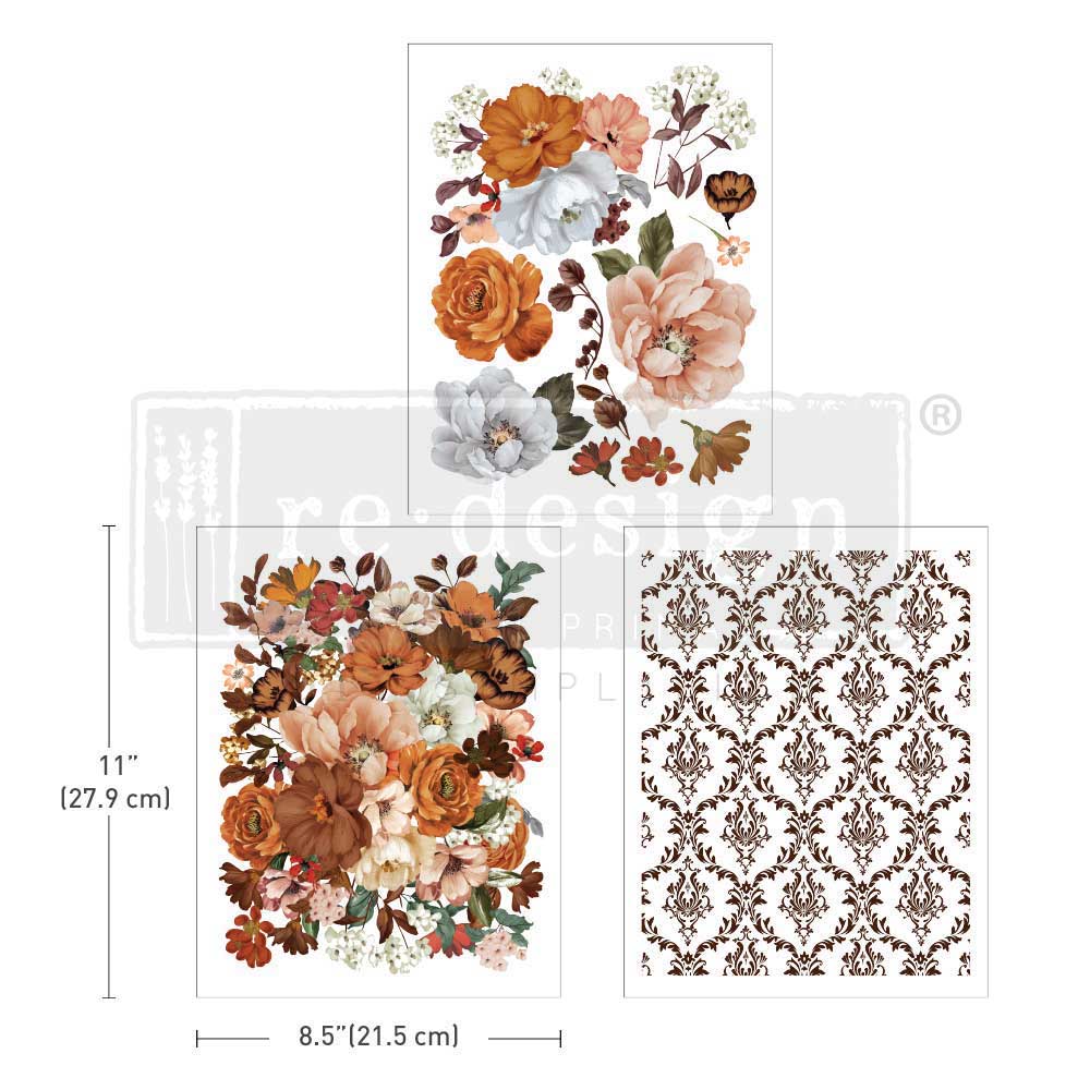 Redesign Decor Transfers® CLASSIC PEACH