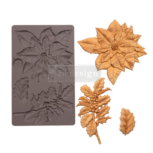 Redesign Mould PERFECT POINSETTIA | redesign-mould-perfect-poinsettia | redesign with Prima