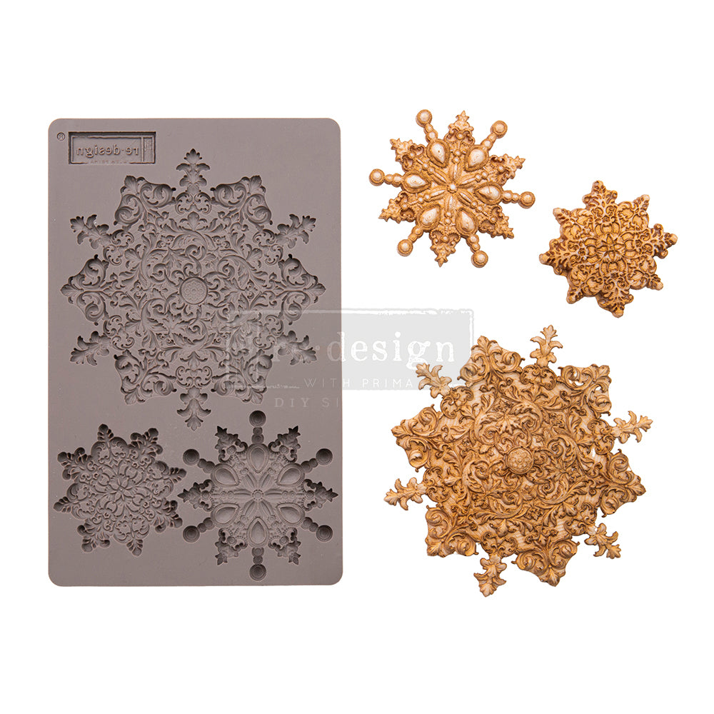 Redesign Mould SNOWFLAKE JEWELS | redesign-mould-snowflake-jewels | redesign with Prima
