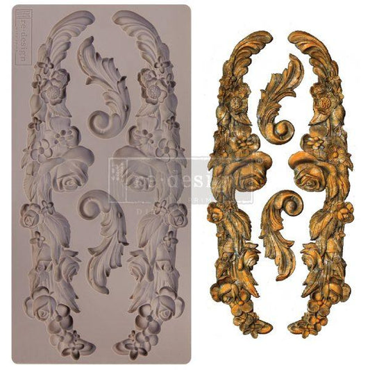 Redesign Mould - DELICATE FLORAL STRANDS | redesign-mould-delicate-floral-strandsredesign-mould-border-lace-copy | Redesign with Prima