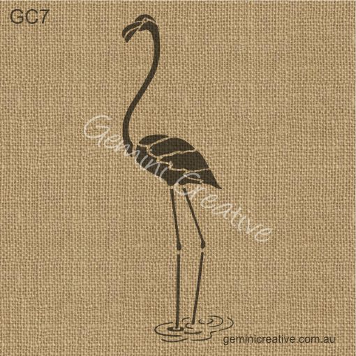 Gemini Creative Stencil FLAMINGO | gemini-creative-stencil-flamingo | Gemini Creative