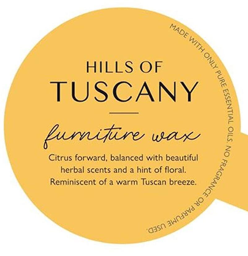 Scented Furniture Wax - Hills of Tuscany - 200g