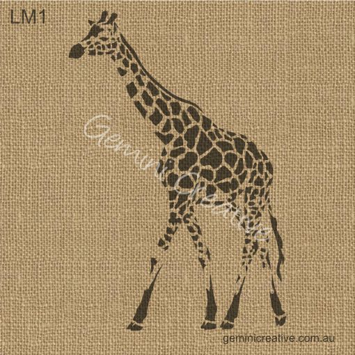 Gemini Creative Stencil GIRAFFE | gemini-creative-stencil-giraffe | Gemini Creative