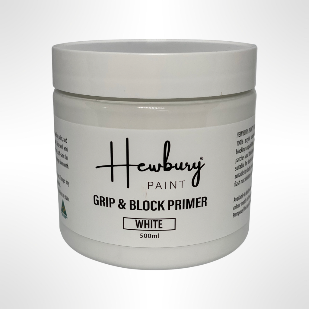Hewbury Paint® GRIP & BLOCK PRIMER (White)