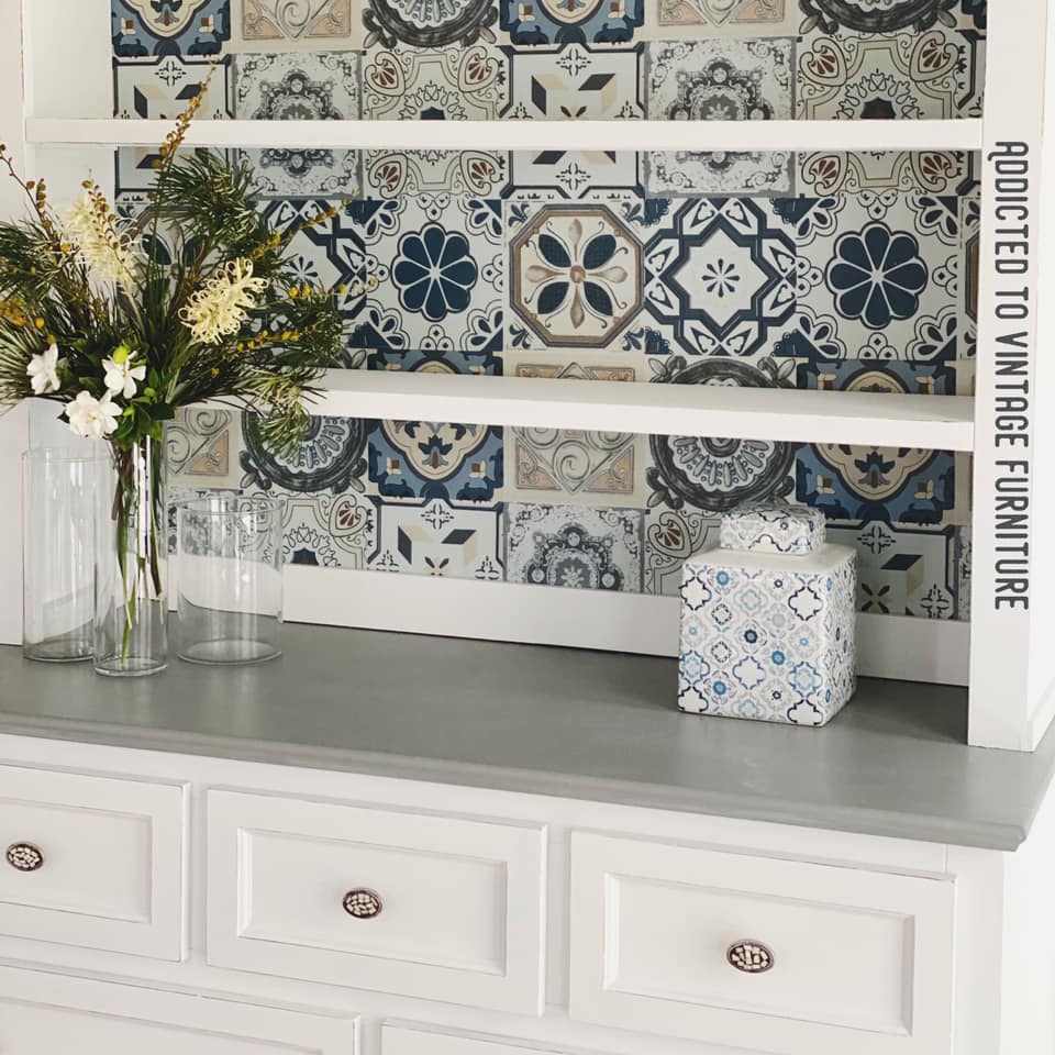Moroccan Tile Hutch by ATVF